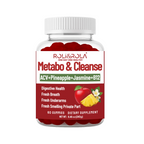 ROLI&ROLA New ACV Metabo & Cleanse Vitamins Vegan Gummies. Health Gut and Body Fresh.60 Count