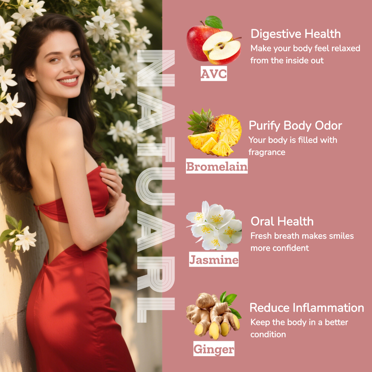 ROLI&ROLA New ACV Metabo & Cleanse Vitamins Vegan Gummies daily gut health and metabolism support