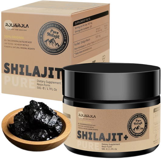 ROLI&ROLA Gold Grade 500mg Pure Himalayan Organic Shilajit Resin.50ml