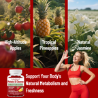 ROLI&ROLA New ACV Metabo & Cleanse Vitamins Vegan Gummies. Health Gut and Body Fresh.60 Count