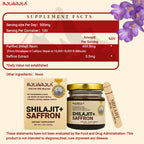 ROLI&ROLA She-lajit  Shilajit Saffron Resin. Pure Shilajit Resin & Saffron Extract.1.76oz/50g